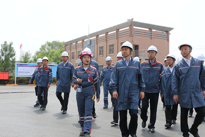 市委書記李寬端到SBOBET利记化工調研安全環保工作